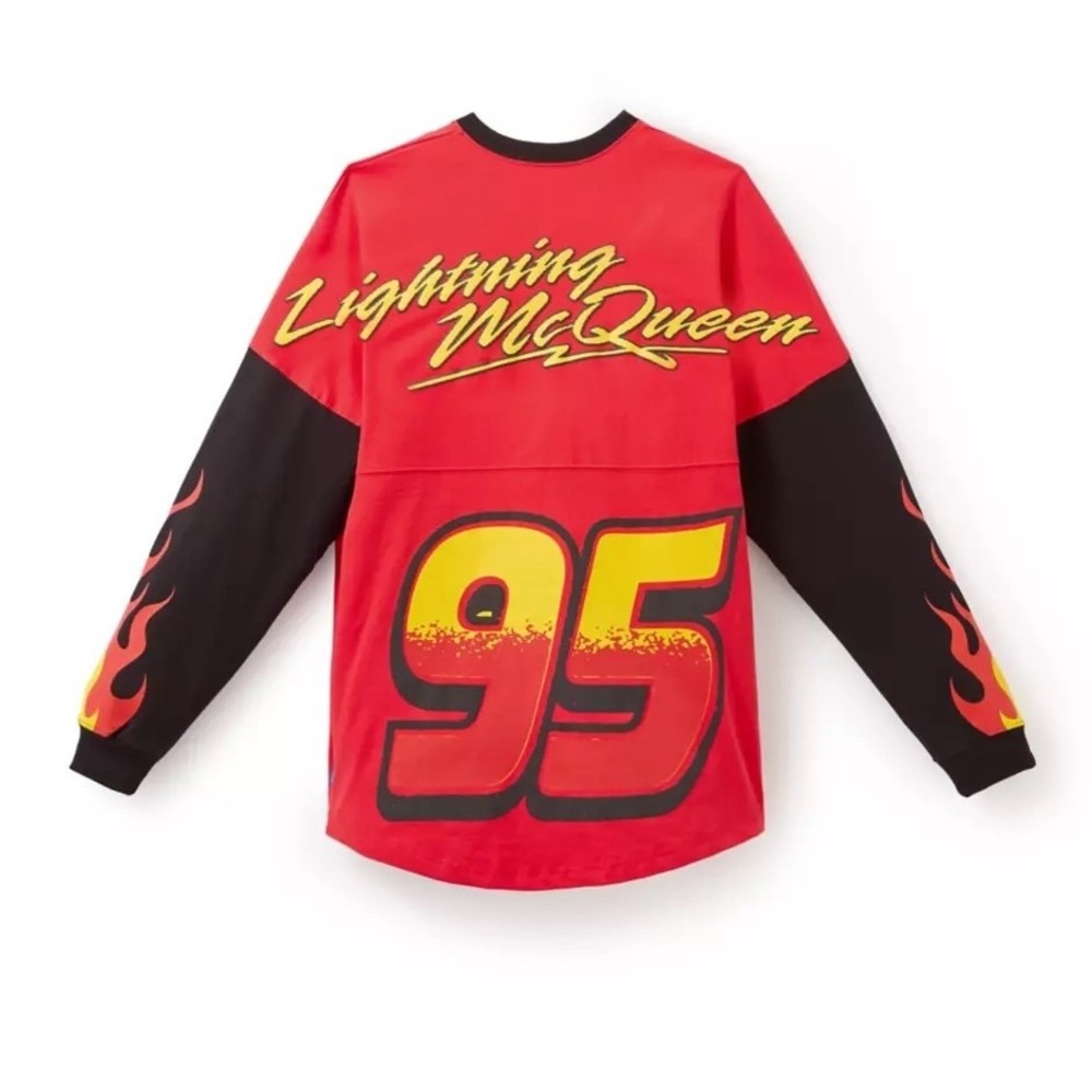 Spirit Jersey Disney Parks Lightening McQueen Adult Large Lightening McQueen Day